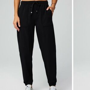 Fabletics Women's Black The One Joggers Size XXS Workout Gym Athletic